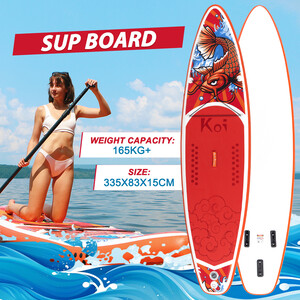 Opblaasbare surf paddleboard 11' - Sup Koi Oranje