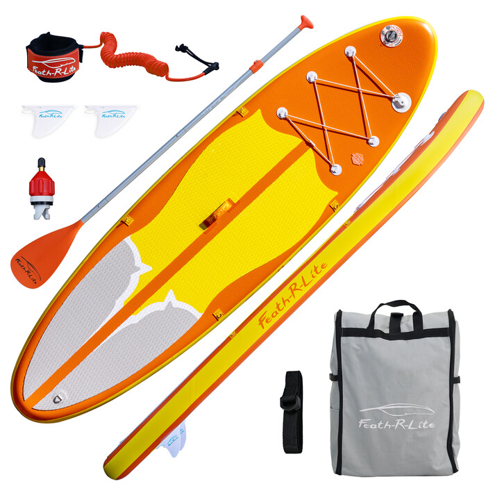 Opblaasbare surf paddleboard 11' - Oranje